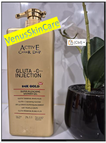 Active Caviar Drip Gluta-C Injection Shower Gel 1000ml