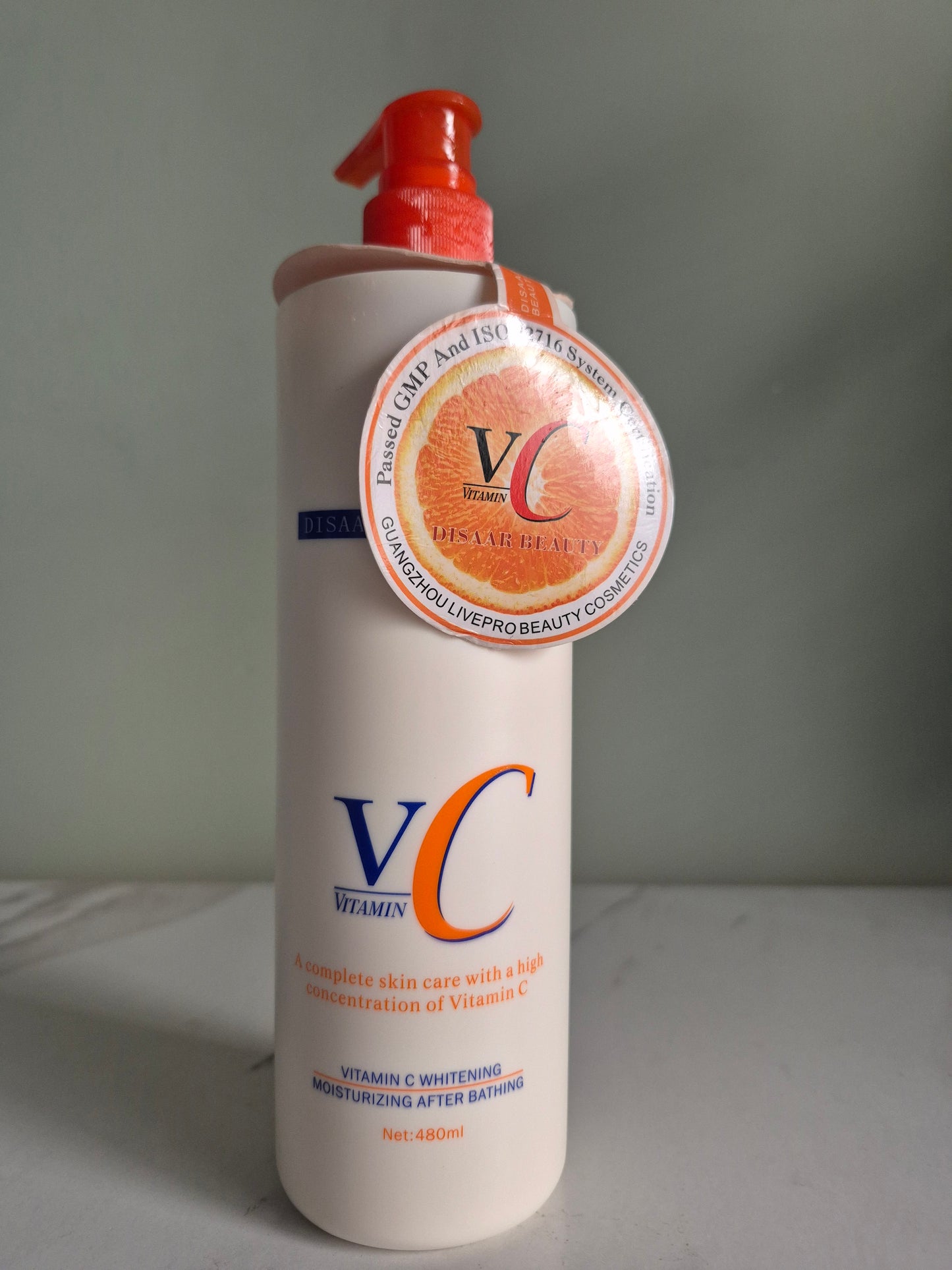 Disaar Vitamin C Whitening Moisturizing Body Lotion 480ml