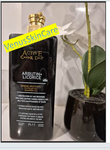 Active Caviar Drip Arbutin and Licorice Shower Gel 1000ml