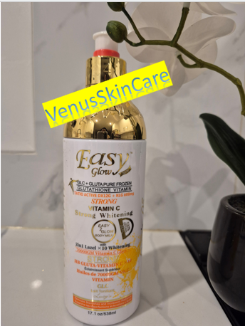 Easy Glow Vitamin C + Glutathione Strong Whitening Body Milk - 538ml