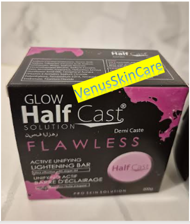 Glow Half Cast Solution Flawless Active Unifying Lightening Bar 200g