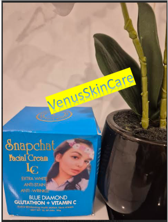 Lait Snapchat Blue Diamond Glutathione + Vitamin C Facial Cream 50g