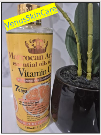 Moroccan Argan and Vitamin C Face & Body Oil 320ml